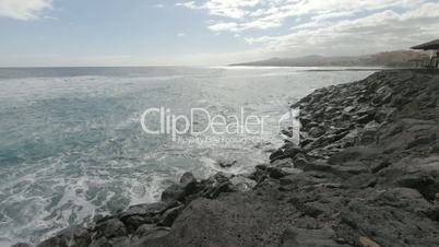 Ocean view at caleta de Fuste, Fuerteventura, Spain
