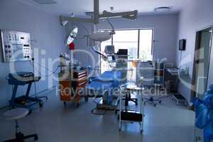 Equipment and medical devices in modern operating room