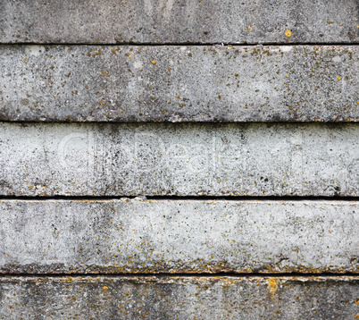 Old concrete slabs