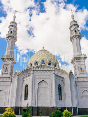 Beautiful White Mosque.