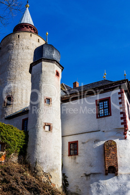 Castle Posterstein in Thuringia Germany