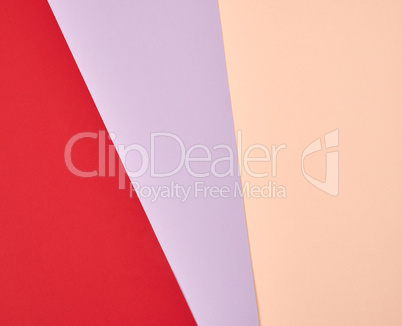 abstract background of multicolored stripes and shapes