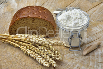 Getreide und Brot