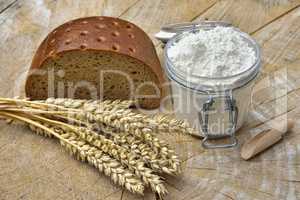 Getreide und Brot