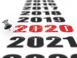 Neujahr 2020 Kalender