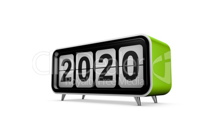 Neujahr 2020 Wecker