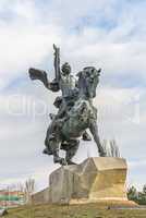 Monument to Suvorov in Tiraspol, Moldova