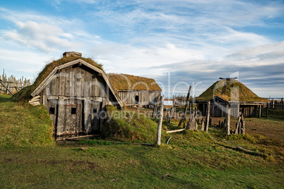 Stokksnes viking village, Iceland