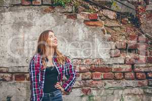 Young beautiful woman is smiling