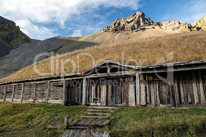 Stokksnes viking village, Iceland