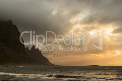 Vestrahorn mountain in Iceland