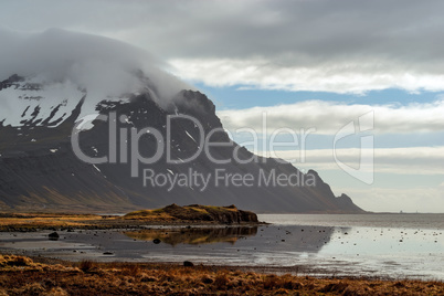 Vestrahorn mountain in Iceland