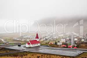 Church in Vik i Myrdal, Iceland