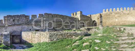 Fortress Walls of the Akkerman Citadel in Ukraine