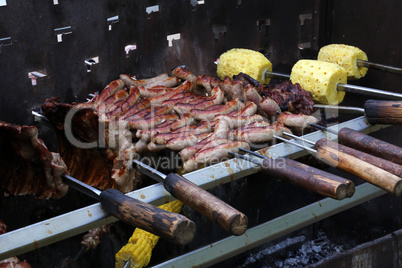 BBQ in brazilian style