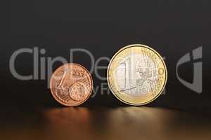One Euro and One Cent Stand on the Edge