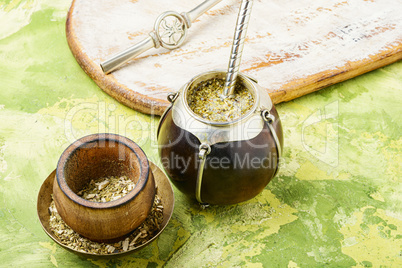 Traditional yerba mate tea