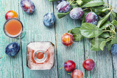 Romanian national plum liquor