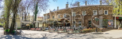 Odessa City Garden in springtime