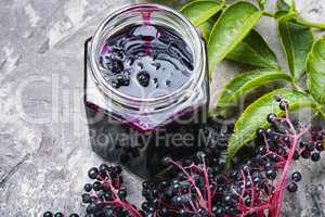 Elderberry autumn jam