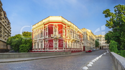 Pommer building in Odessa, Ukraine