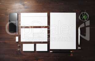 Blank stationery set