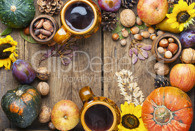 Beautiful autumn composition