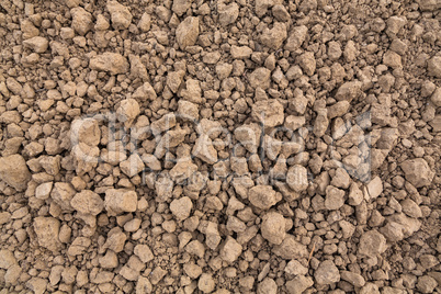 soil on the ground in detail