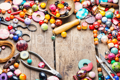 Many different beads