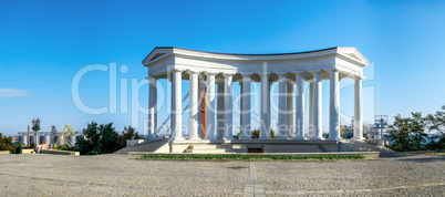 Restored Colonnade in Odessa, Ukraine