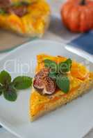 Kürbis Quiche