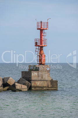 Sea Gate Lighthouse at Adzhalyk Estuary