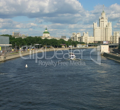 boat on river