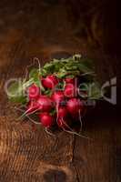 red radishes