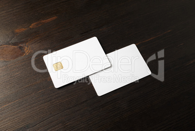 Blank credit cards