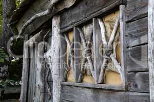 Beautiful viking village at the famous Walchensee