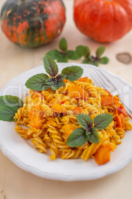 Kürbis Pasta