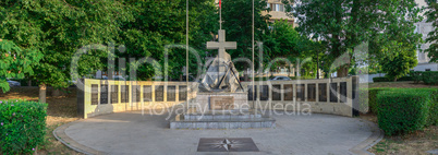 Romanian Mariners monument in Constanta, Romania