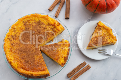 Pumpkin Pie, Kürbiskuchen