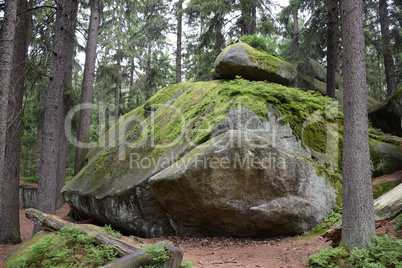 Mühlsteine an der Kösseine