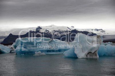 Gletscherlagune jökulsarlon, Island