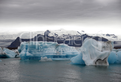 Gletscherlagune jökulsarlon, Island