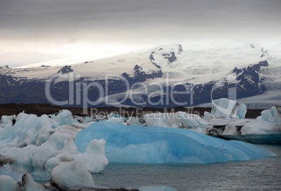 Gletscherlagune jökulsarlon, Island