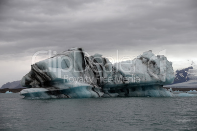 Gletscherlagune jökulsarlon, Island