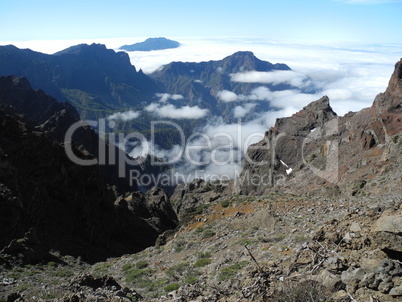 Pico de Bejenado und Cumbre auf La Palma