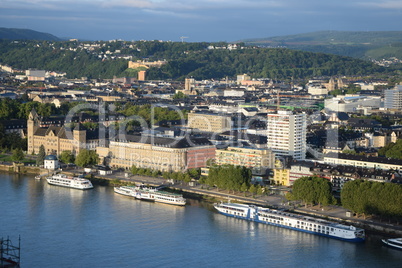 Rhein bei Koblenz Rhein bei Koblenz