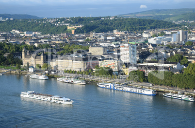 Rhein bei Koblenz Rhein bei Koblenz