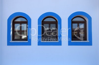 Fenster der Kirche bei Kamari, Kos
