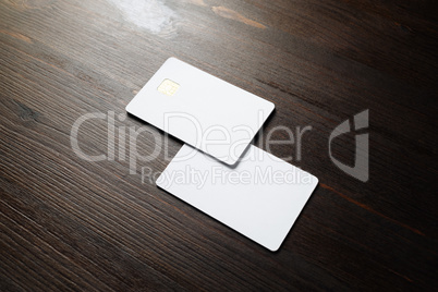 Blank credit cards