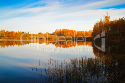 Scenic autumn landscape